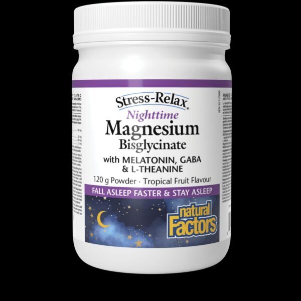 Natural Factors SR Magnesium Bisglycinate P 120g